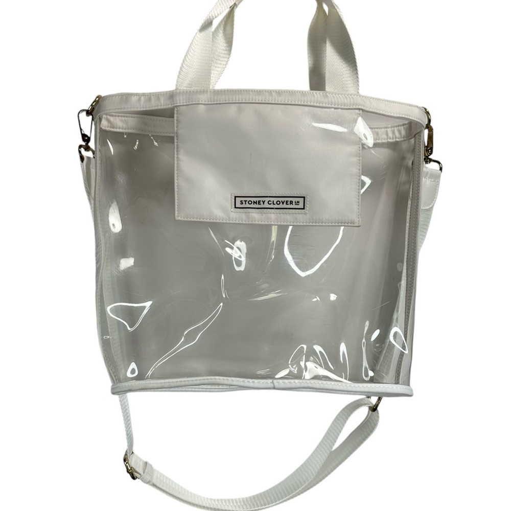 Stoney Clover Lane Clear Medium Tote Crossbody Bag